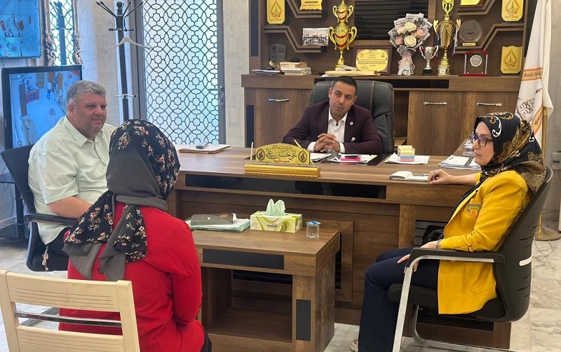 كلية التربية الاساسية تجري اختبارات القبول المباشر بقسم رياض الأطفال لخريجي الدراسة المهنية (الفنون التطبيقية وفن تصميم الديكور)